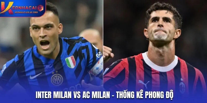 Soi kèo Inter Milan vs AC Milan - phân tích yếu tố phong độ