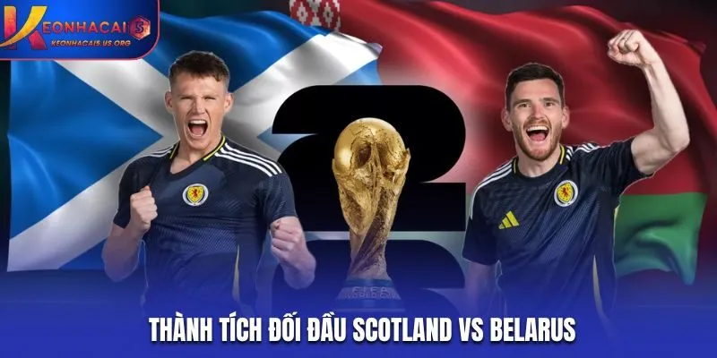Soi kèo Scotland vs Belarus - thống kê thành tích chạm mặt trước đó